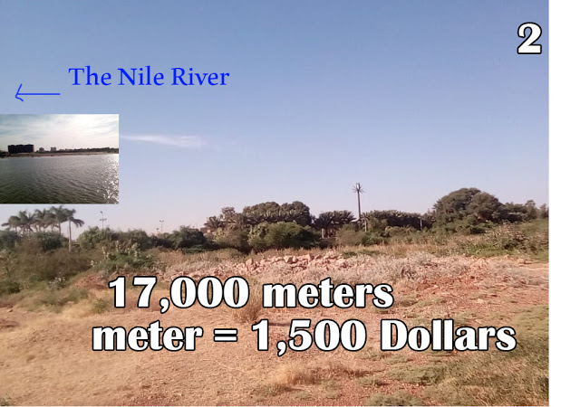 اراضي على النيل للبيع في الخرطوم - السودان P_161287px63