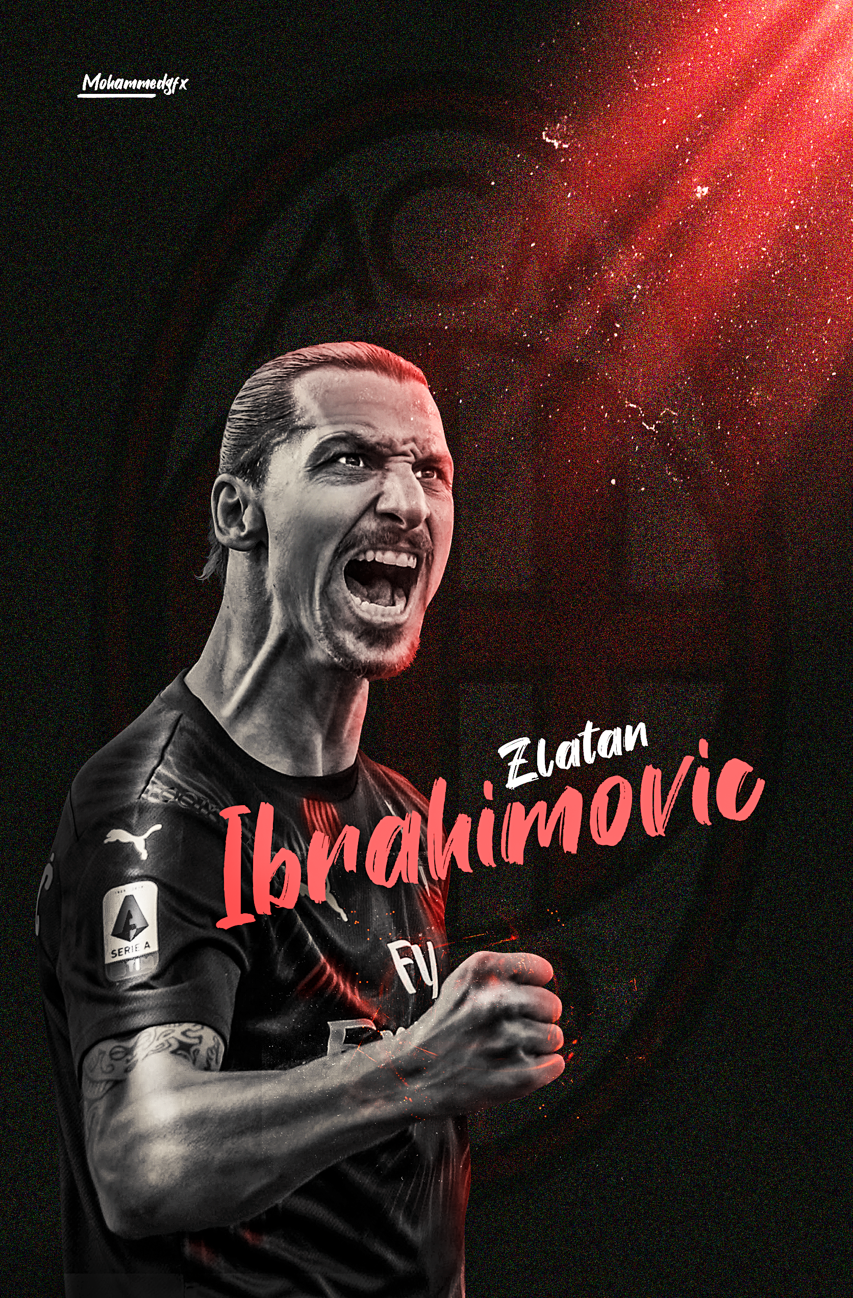 ZLATAN IBRAHIMOVIC, ibrahimovic milan HD phone wallpaper | Pxfuel