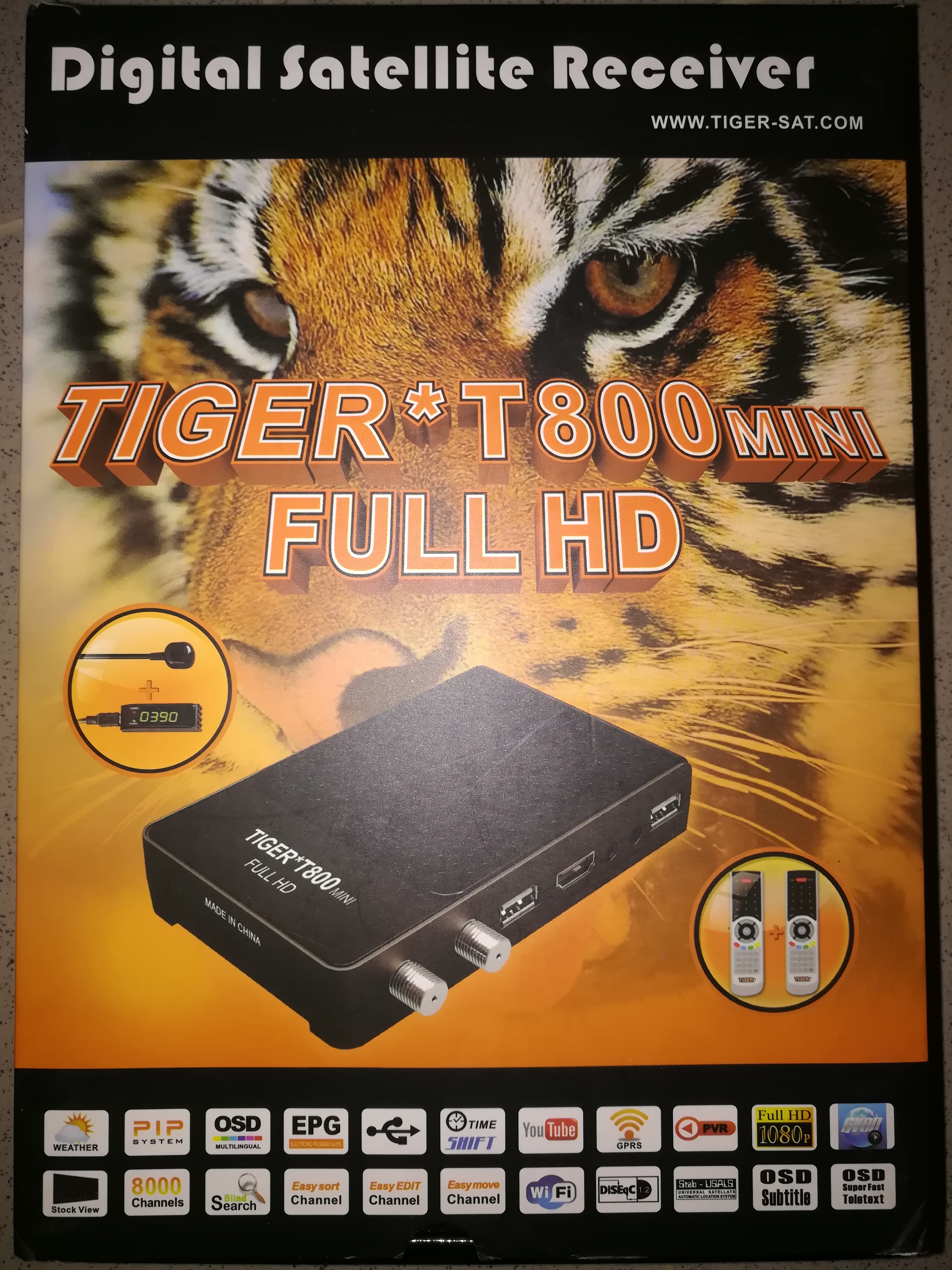 tiger t800 hd full