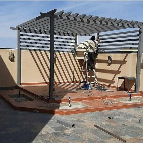 مظلات حدائق مظلات جلسات باشكال مميزة وجديدة بجدة P_25789qx6k4
