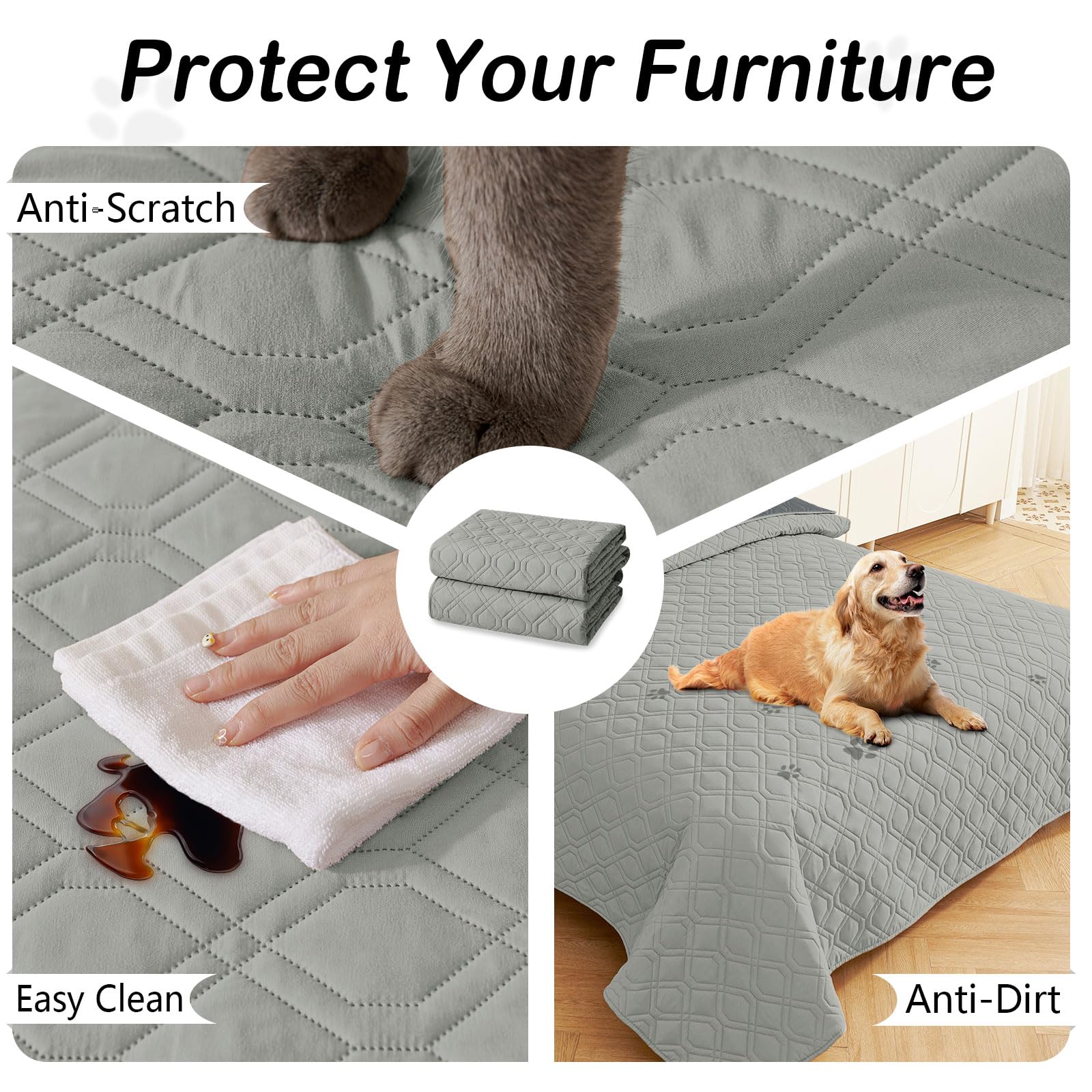 Hyha Waterproof Dog Blanket on Sofa