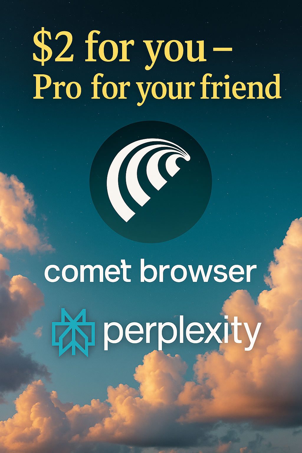 Comet and Perplexity Logos