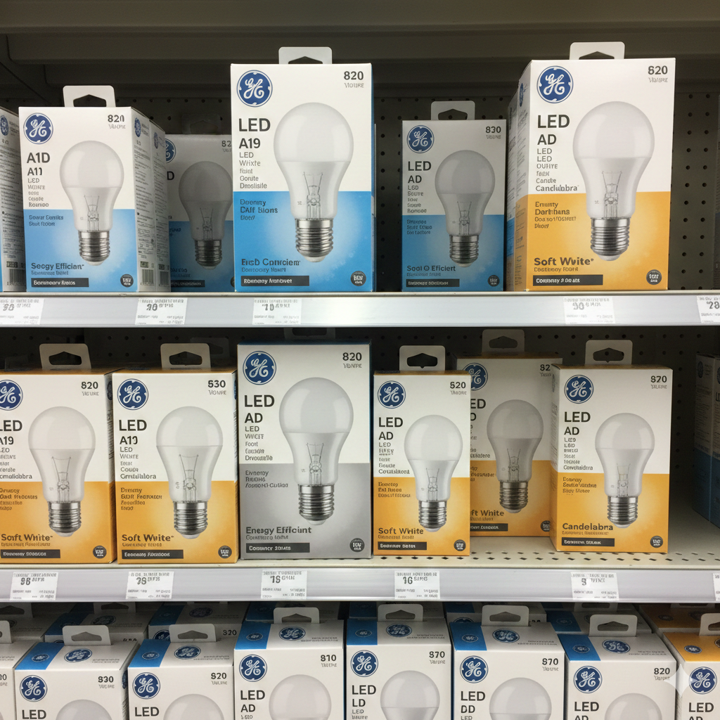 GE LED Light Bulbs