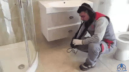 كشف تسريب المياة بالرياض