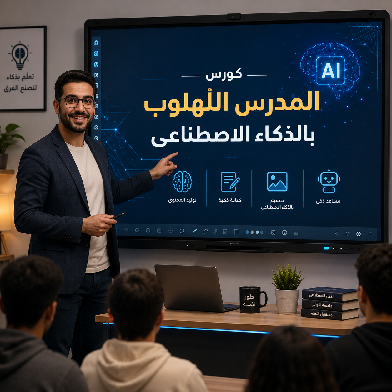 كورس المدرس اللهلوب بالذكاء الإصطناعى