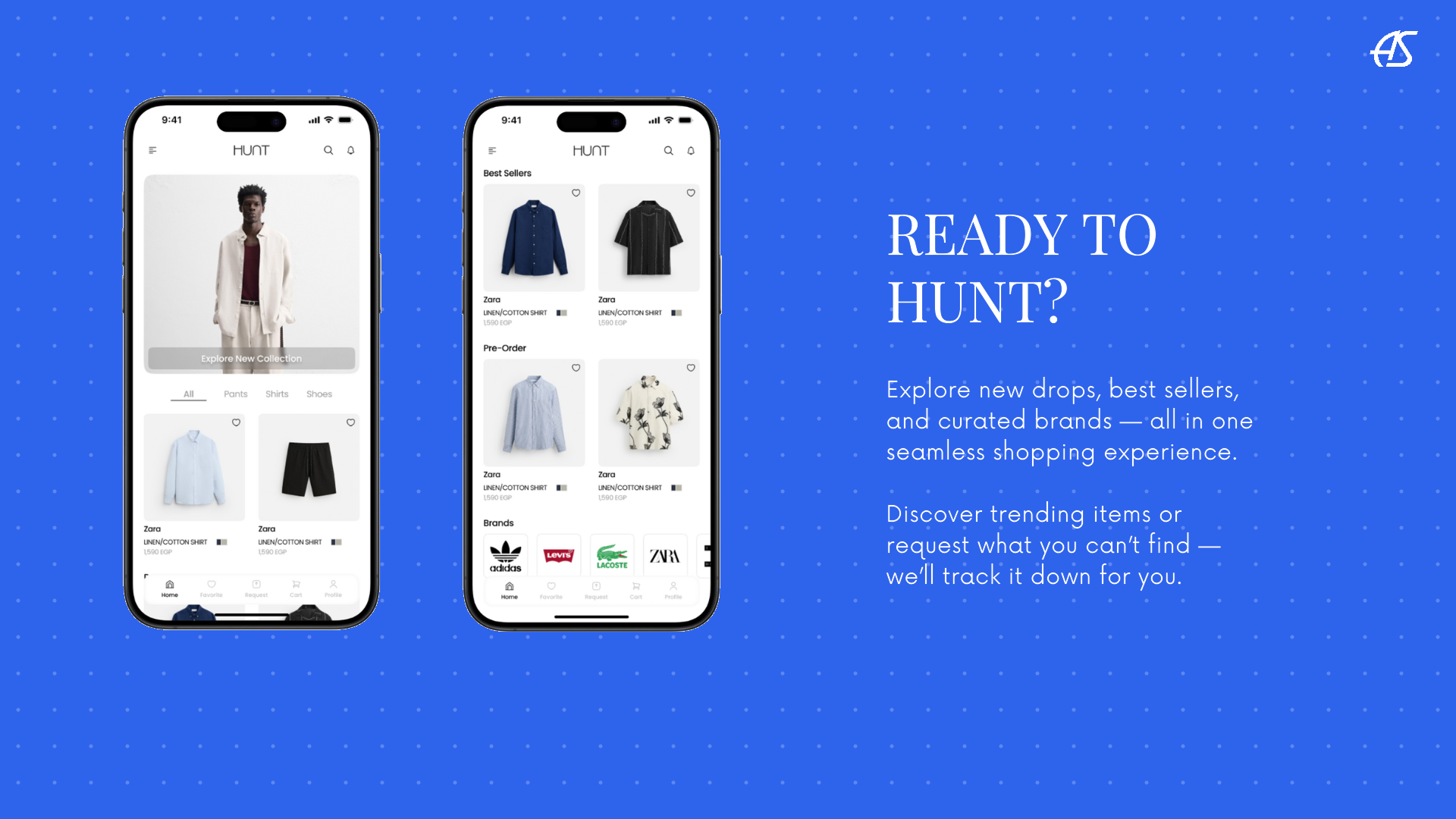 HUNT STORE Showcase 1